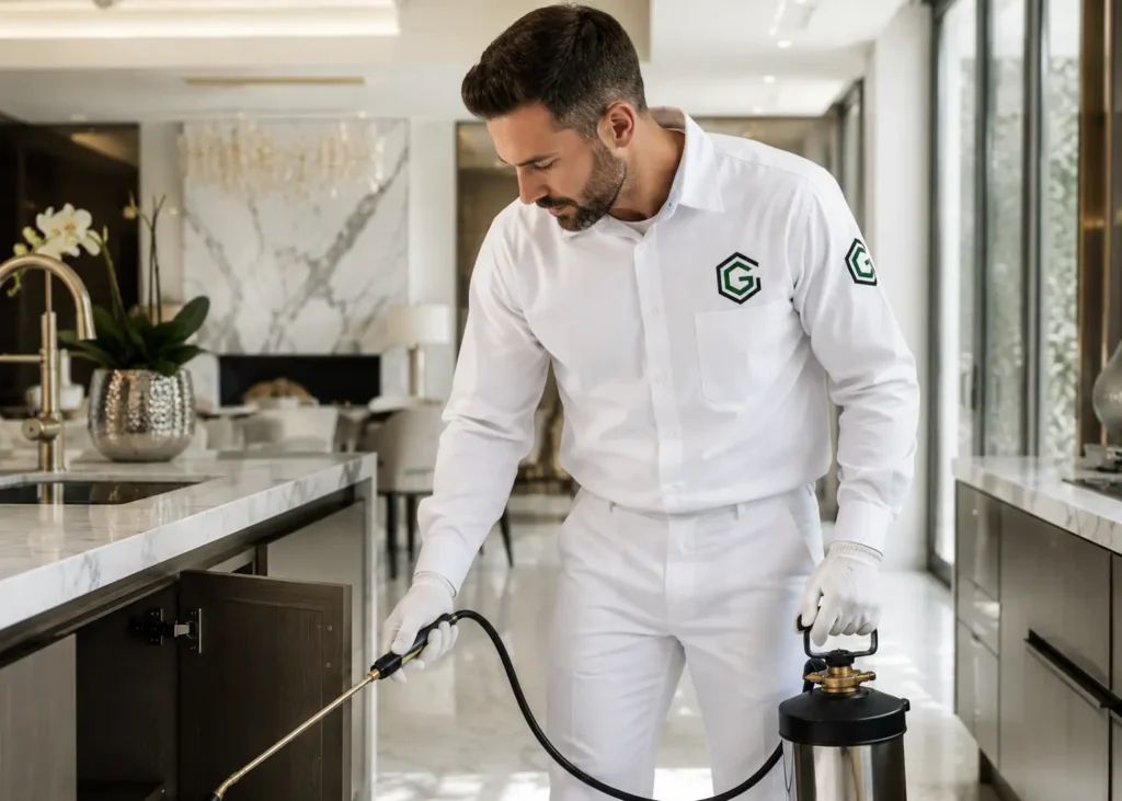 commercial-plumbing مندوب الشركة الالمانية لمكافحة الحشرات والقوارض